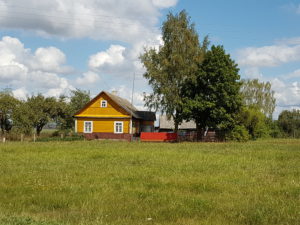 Village house in Belarus